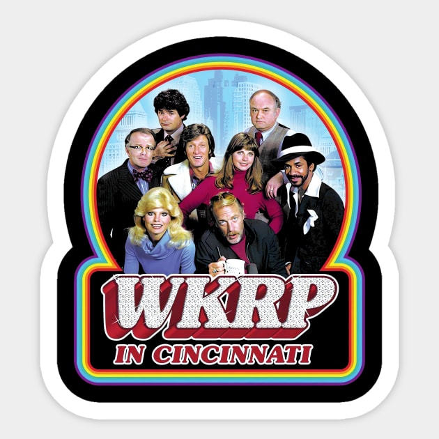 WKRP Cincinnati Sticker by Lianame